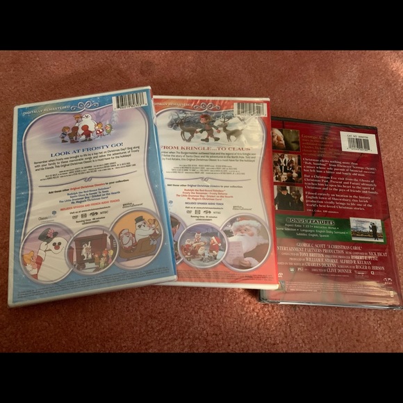 3 Christmas “All Time Favorites” Classic DVDs - Picture 2 of 3